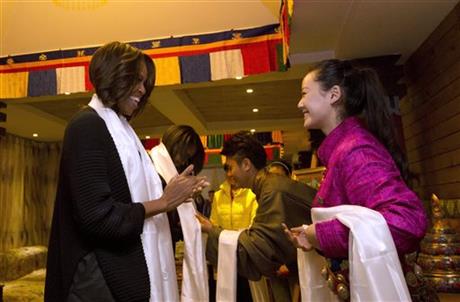 Michelle Obama-Tibet