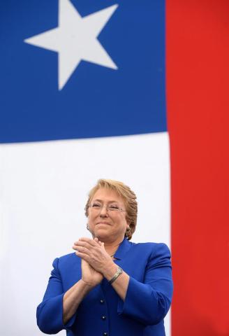 Foto:  La Presidenta de Chile, Michelle Bachelet  / EFE