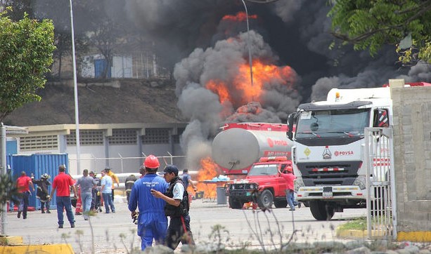 Pdvsa explosión