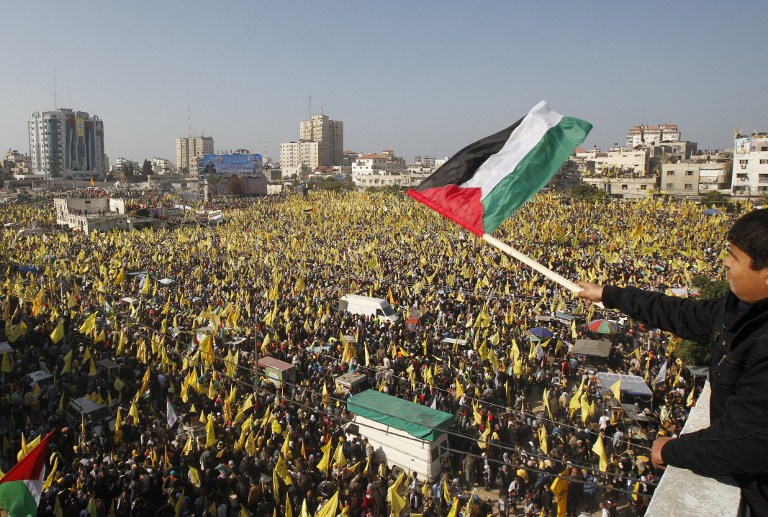 Hamas autoriza masiva celebración del Fatah en Gaza