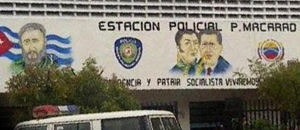 ¡Ni en Cuba! Las imágenes de Fidel y el Ché en el módulo policial de Macarao (+foto)