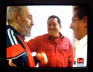 Fidel con Chávez y su hermano Adán…pero en el 2007 (Foto)