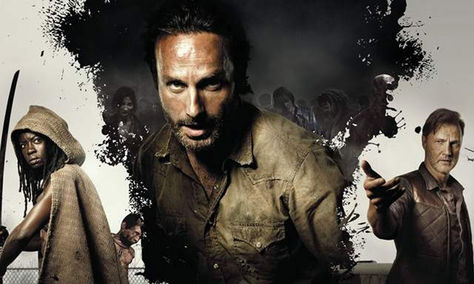 The Walking Dead figura como la serie de TV más sangrienta