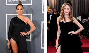 Jennifer López, Angelina Jolie o Alessandra Ambrosio ¿cuál piernita prefieres? (Foto)