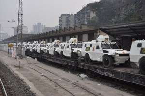 Decenas de tanquetas antimotines chinas importa la Guardia Nacional Bolivariana (fotos)