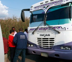 Asaltan a 32 pasajeros de autobús que cubría la ruta Valencia-Puerto Cabello