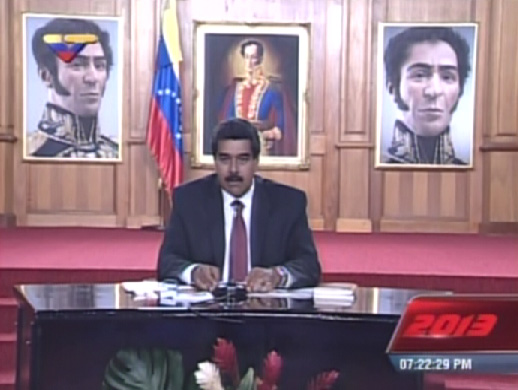 Maduro advierte a Capriles que tendrá que enfrentarse a la ley