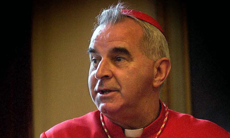 Vaticano ordena salir de Escocia al cardenal O’Brien, por “comportamiento inapropiado”