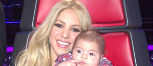 Shakira confiesa que utiliza música para tranquilizar a Milan