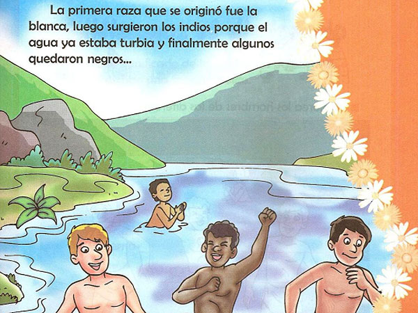 Polémica por racismo de un libro escolar (Imagen)