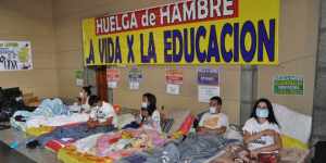 Asciende a 15 el número de personas en huelga de hambre en la ULA