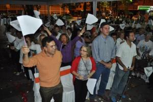 Así fue el homenaje de Antonio Rivero en Chacao (Fotos)
