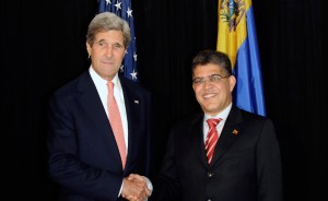 Kerry anuncia reapertura de diálogo con Venezuela tras reunirse con Jaua (Fotos)
