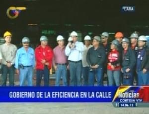 Trabajadores levantaron el paro en la Ferrominera del Orinoco (Video)