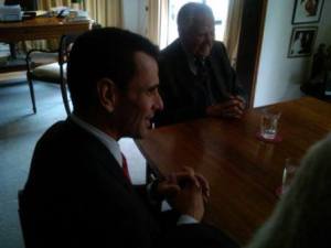 Capriles se reunió con Patricio Aylwin, primer presidente democrático después de la Dictadura de Pinochet  (Fotos)