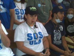 Estudiante de ULA se cose los labios para radicalizar huelga de hambre