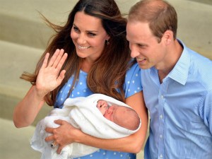 El príncipe George pasa sus primeros días en la casa de sus abuelos