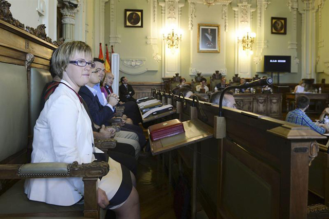 Concejal con síndrome de Down se juramentó en España