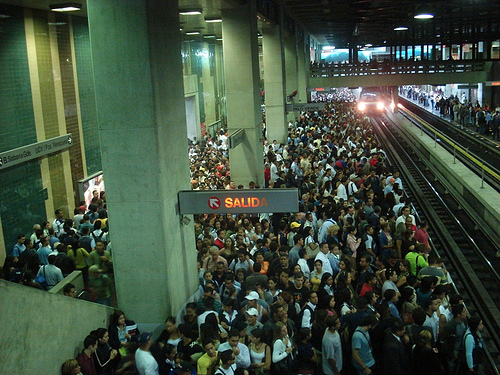 Fuerte retraso en la línea 1 del Metro de Caracas