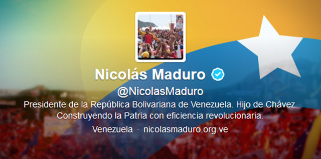Maduro aparece nuevamente por Twitter y felicita a Manuela Sáenz