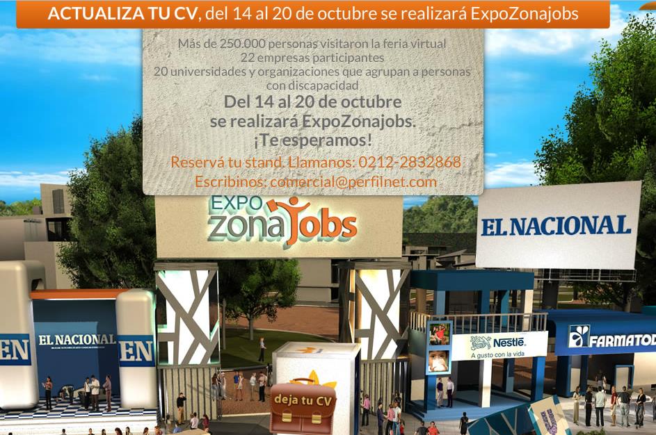Zonajobs te da más propuestas laborales con su nueva Feria Virtual