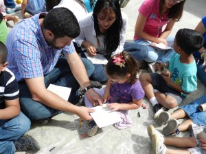 Smolansky compartió con los niños de Sabaneta de la Zona Rural de El Hatillo (Fotos)