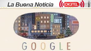 Felices Fiestas, el segundo doodle de Google para esta Navidad