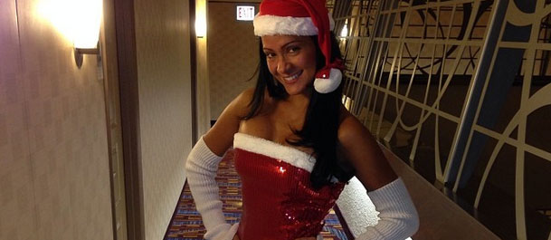 Norkys Batista se disfrazó de una sexy Santa Claus (Foto + querrás una así)