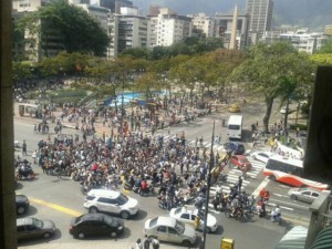 Por sexto día consecutivo, estudiantes siguen protestando en Altamira (Fotos)