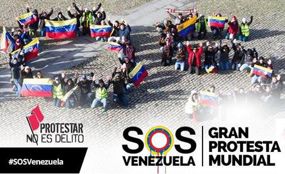 Este 22F se hará una protesta mundial por SOS Venezuela
