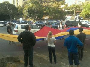 Protestan en el boulevard de El Cafetal este 28M (Fotos)