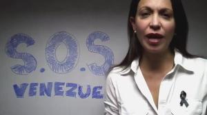 María Corina Machado envía un mensaje a los venezolanos en el mundo (Video)
