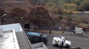 En video: Funcionarios de la GNB frente al centro clínico en San Cristóbal