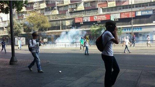 GNB dispersó manifestación en Altamira y siguió reprimiendo en Chacao (Foto)