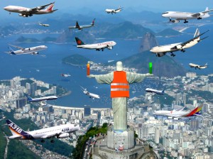 ¡Oh por Dios! Miren donde están todos los aviones #SeDesvioalMundial