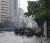 Así llegó la PNB a Chacao en la madrugada de este #8M (Foto + Video)