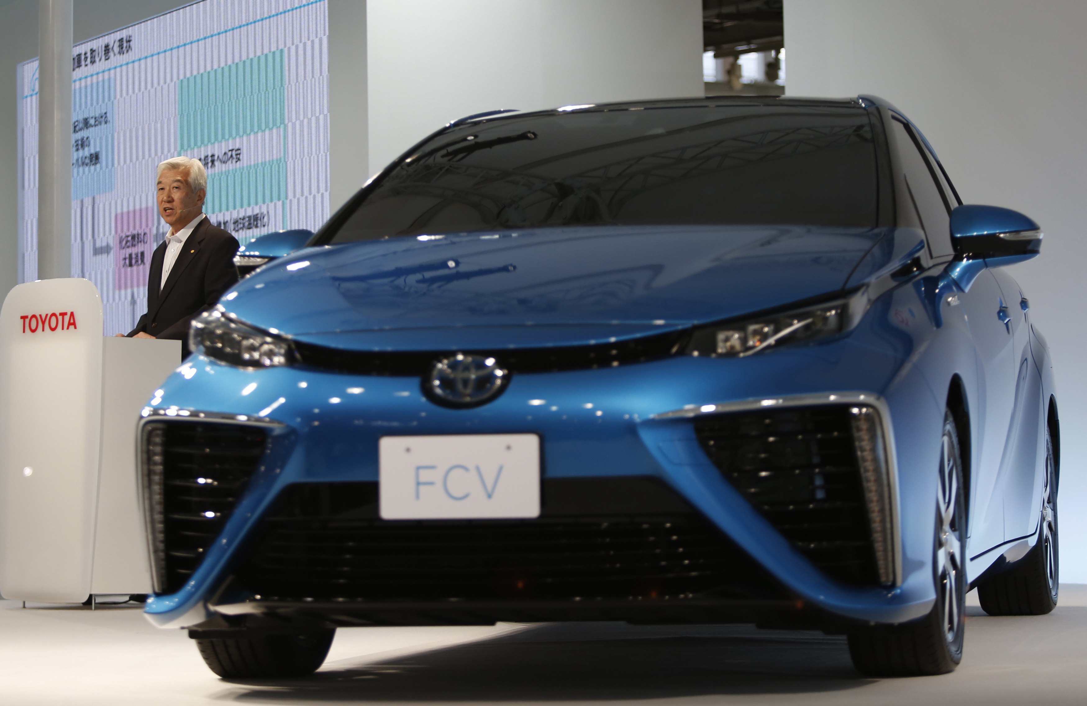 El nuevo Toyota de pila de hidrógeno (Fotos)