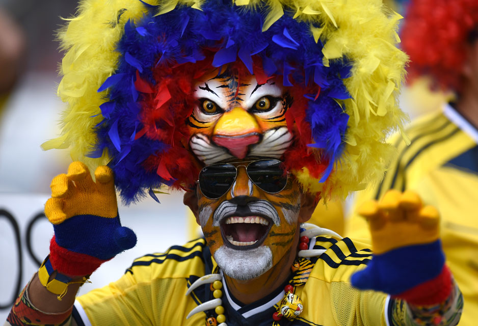 Así viven la previa del juego los fanáticos colombianos (Fotos)