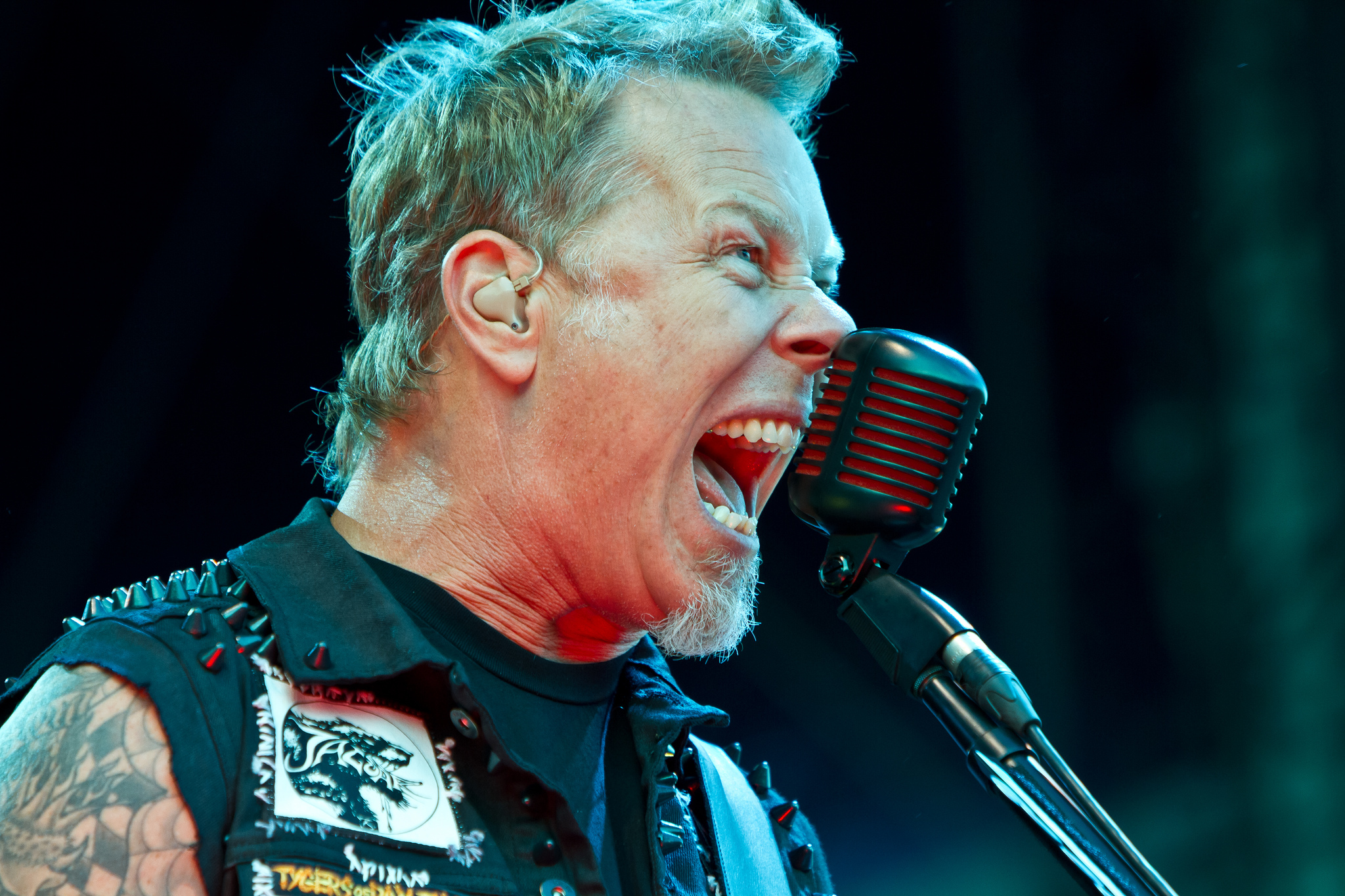 Metallica podría quedar fuera del festival de Glastonbury (Fotos)