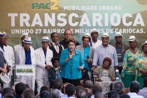 Rousseff inaugura “Transcarioca”, símbolo del legado del Mundial