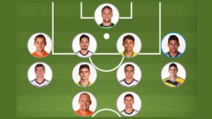 Equipo ideal del Mundial según la Fifa (Messi no figura)