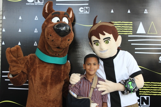 Personajes de Cartoon Network sorprenden a los niños del Ortopédico Infantil (Fotos)