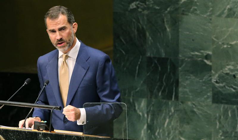 Felipe VI defendió ante la ONU candidatura española al Consejo de Seguridad