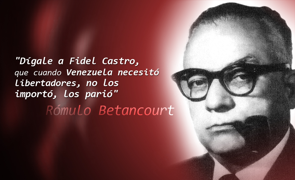 Rómulo Betancourt, en ocasión al aniversario de Acción Democrática