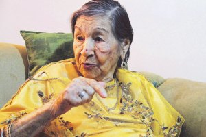 Esta abuela venezolana cumplió 100 años (Foto)