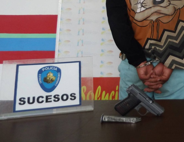 PoliCarabobo captura a cinco delincuentes y confisca sus armas