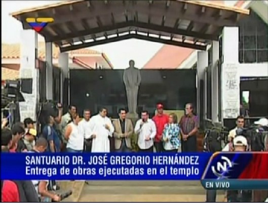Arreaza espera que el Papa dé como regalo la beatificación de José Gregorio Hernández