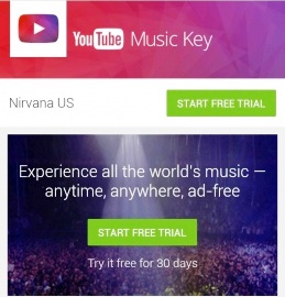 YouTube lanza un servicio de suscripción musical de pago