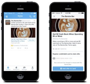 Twitter presenta Twitter Offers, ofertas dentro de los tweets