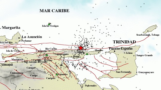 Tembló en Güiria